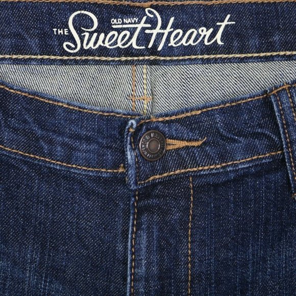 Old Navy The Sweet Heart Bootcut Jeans Stretch 8 Regular X 31 - Picture 5 of 9